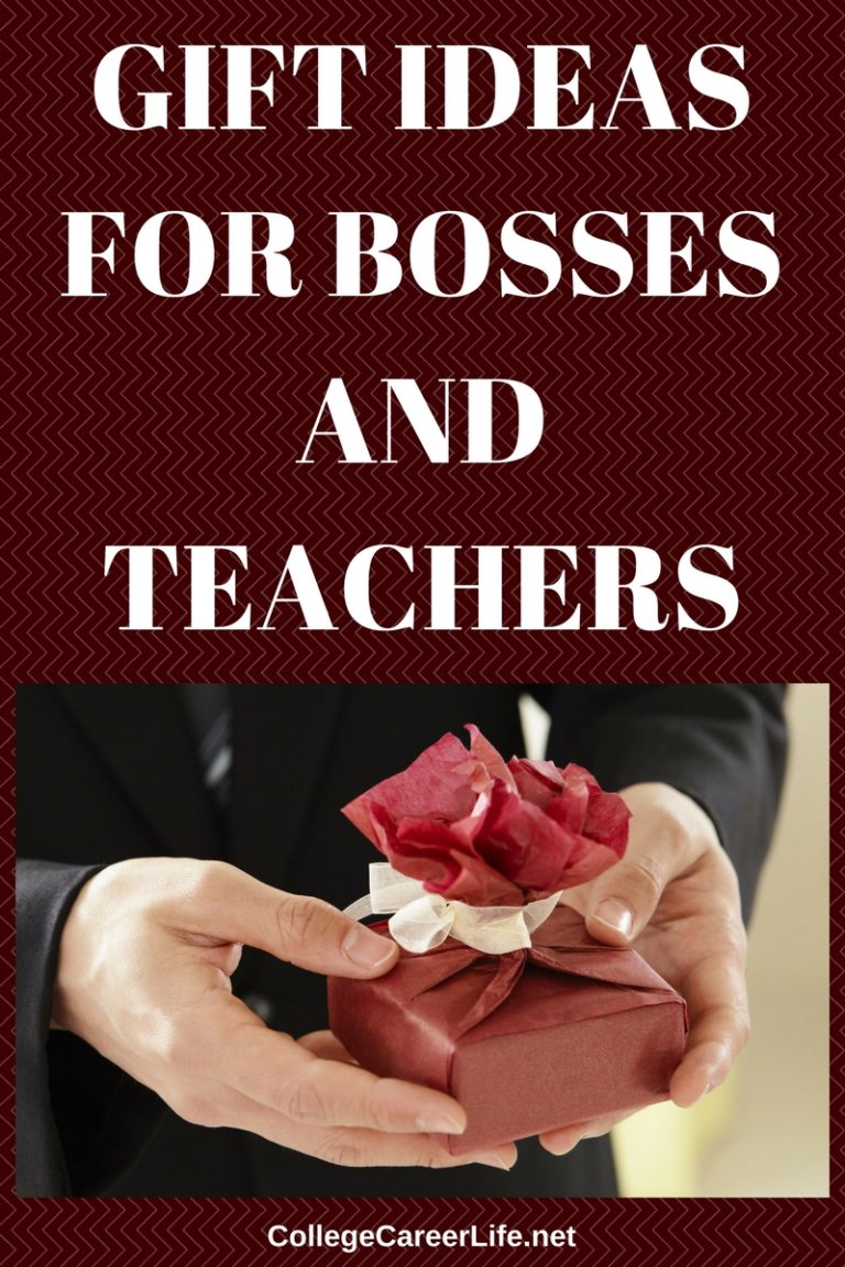 Great Gift Ideas for Bosses, Coworkers and Teachers - College, Career, Life